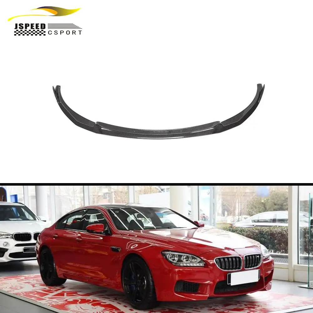 Carbon Fiber Front Bumper Lower Lip F06 F12 F13 6 Series M6 Gran Coupe 2013-2016