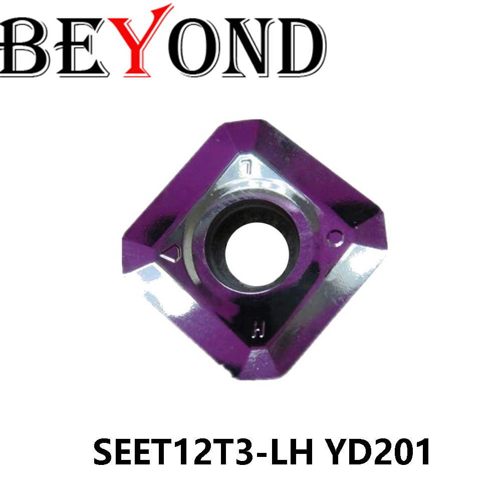 

Оригинальный SEET12T3-LH YD201 SEET станок фрезерные Вставки токарный резец инструменты CNC токарный Карбид BEYOND SEET12T3 LH расточный стержень