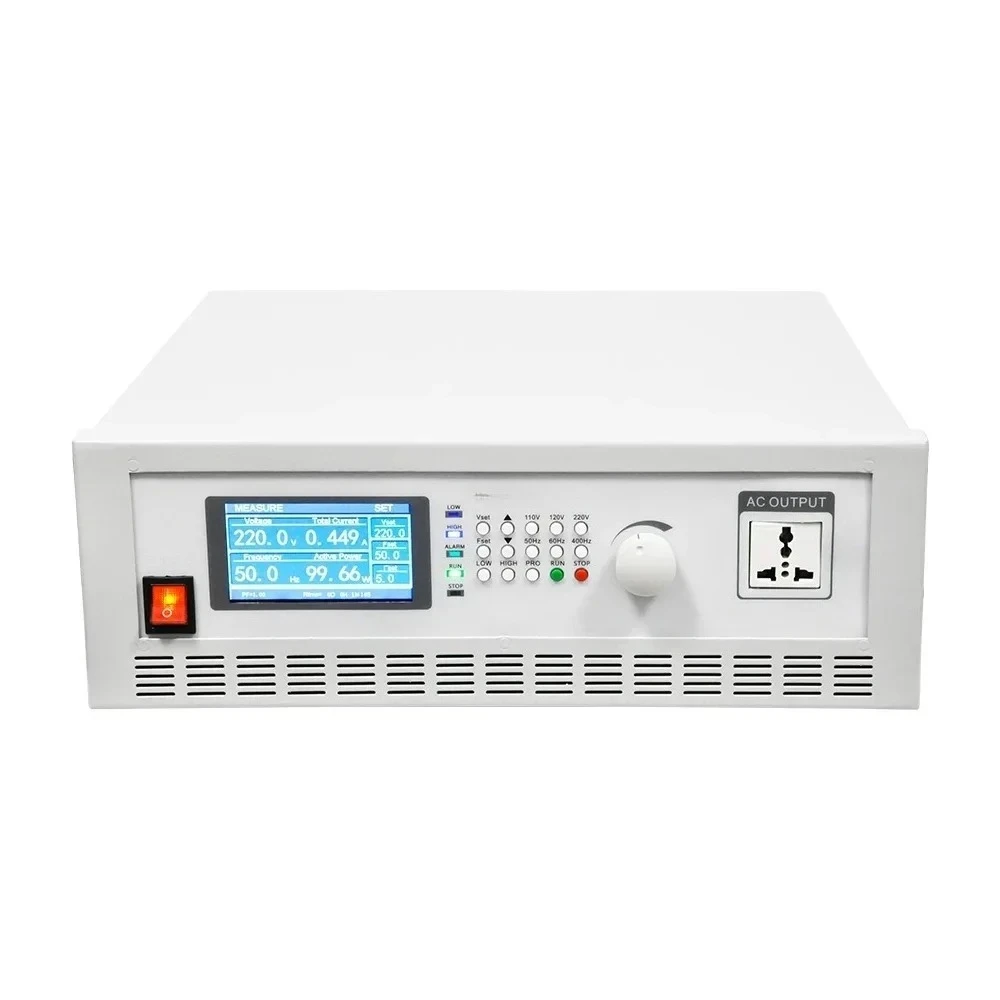 AC11-500VA Power Source High Precision Single Phase Adjustable Variable Frequency Converter Electronic Test Instrument