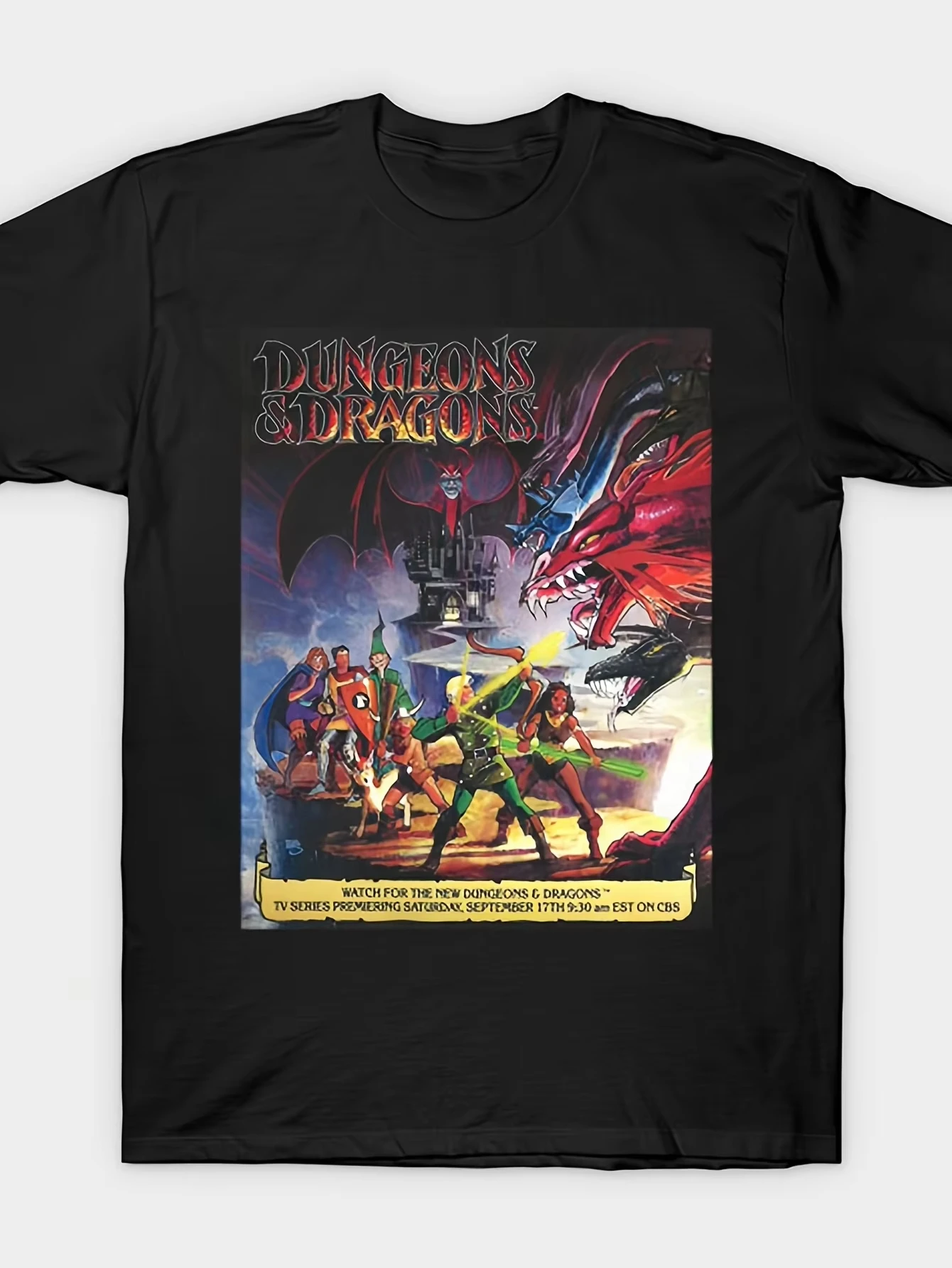 2026 Latest Dungeon and Totoro T-shirts | Casual Round Neck Short Sleeve Board Game Printed Game Player's Choice