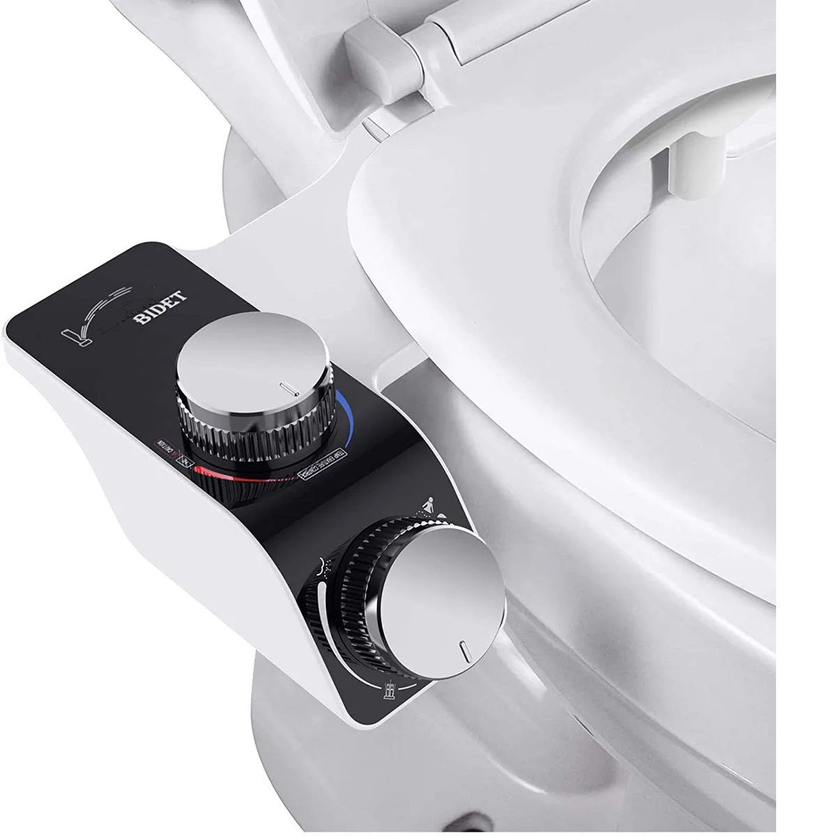 Manual Bidet Sprayer Set Hot Cold Water Cleaning Tool No Power Needed Easy Installation Toilet Body Washer