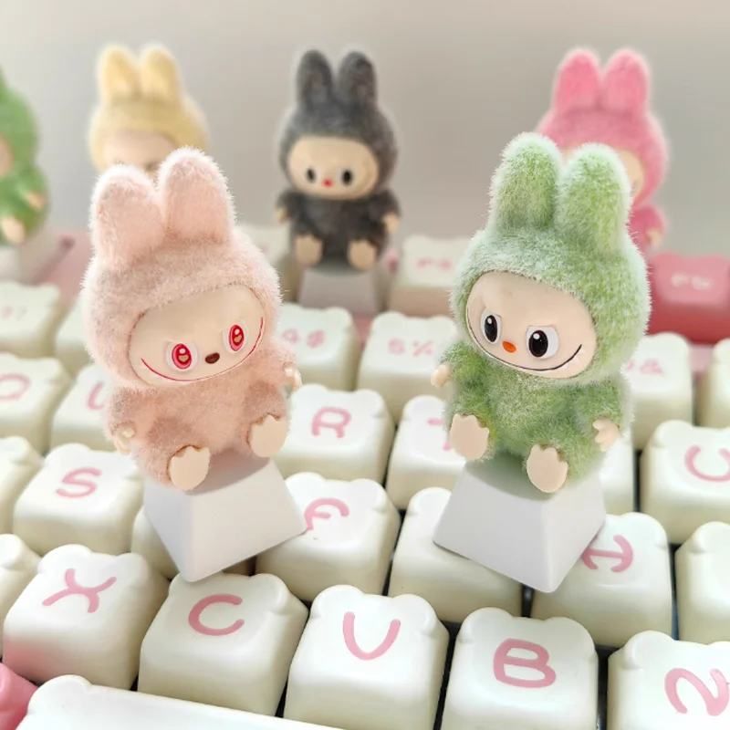 Diy Keycap Canvas Cute Mechanical Keyboard Personalized And Creative Customization Three-Dimensional Transparent Keyboard Decora