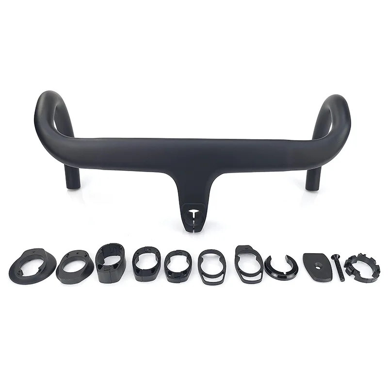 

Carbon fiber integrated bend handle, external expansion road sports car handle, bicycle integrated handlebar