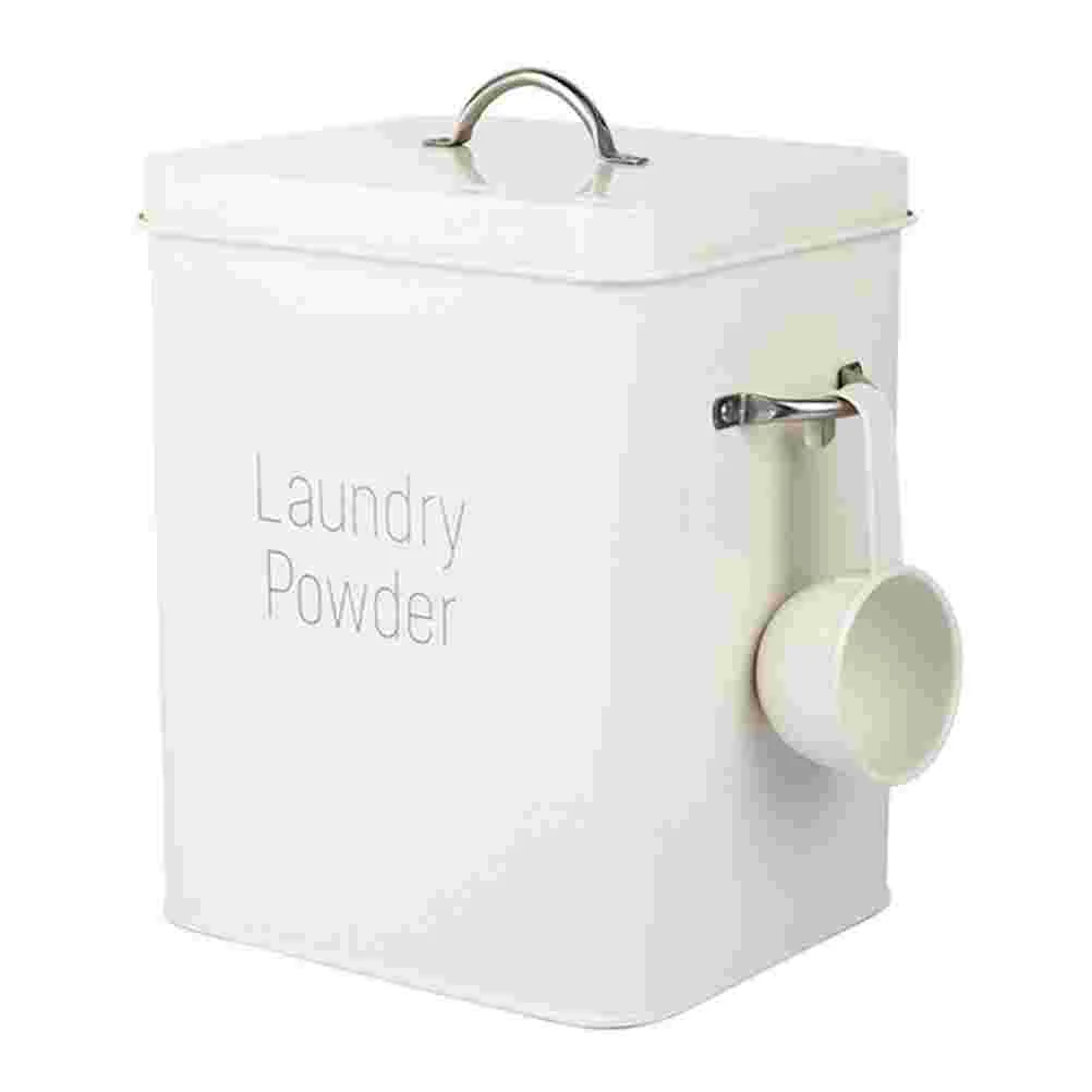 

Metal Storage Can Rice Container Reliable Bucket Household Flour Food Sealing Case Iron Holder Baby