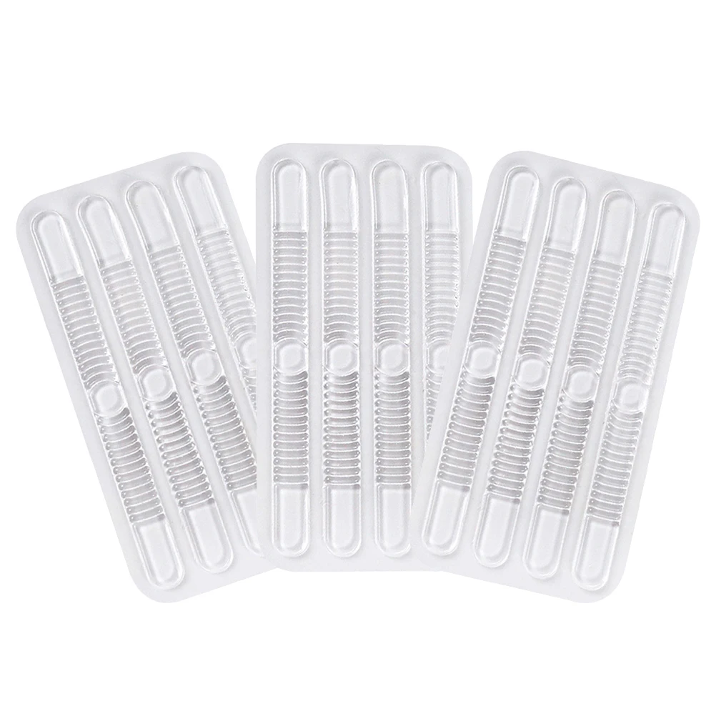 

4 Sets Grips Back Of Heel Straps For Loose Shoes Adhesive Invisible Heel Cushion Pads Sling Shoe Grip Insert For Sandals High