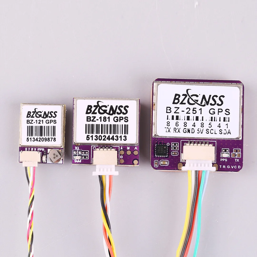 BZGNSS BZ 121 BZ 181 BZ 251 Dual Protocol GPS Positioning Module Suitable FPV Out Of Control Rescue Fixed-wing Crossing Drones