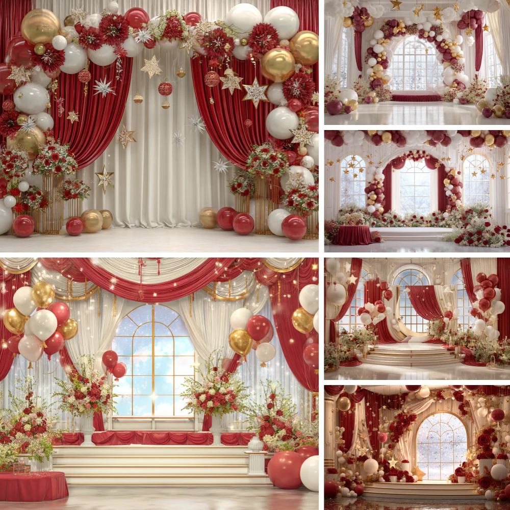 

Romantic Valentine's Day Red Rose Love Candle Photography Banner Background Indoor Scene Couple Photo Shooting Studio Backdrop