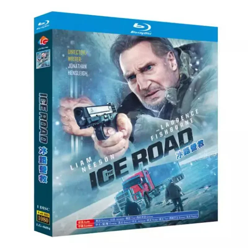 Blu ray Ultra High Definition Film Ice Road Rescue BD Disc Box Chinese and English Multi Subtitles