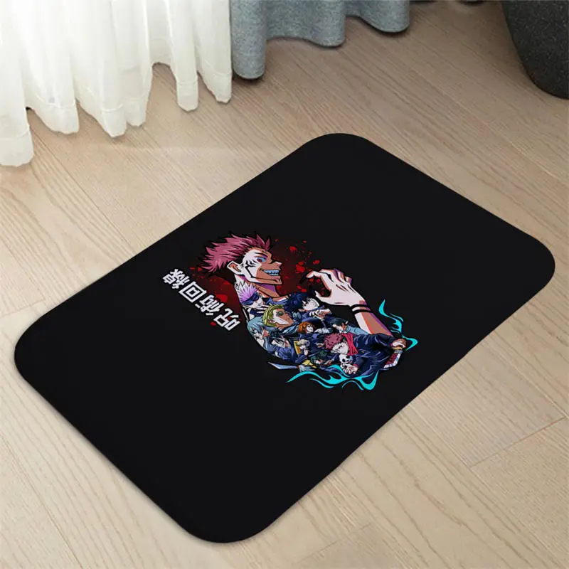 Jujutsu Kaisen Floor Mats kitchen Linving Room Long Corridor Carpet Door Mats Modern Decor Carpet Anti-Slip Floor Mats SJ-738