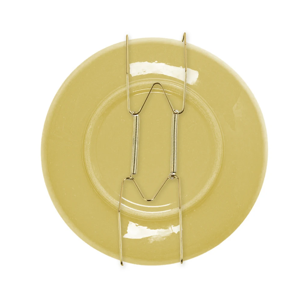 Hangers Dish Holder 8 10 12 14 16inch Gadget W-style Wall Holding Plates Hook Plate Adjustable Decorating Porch