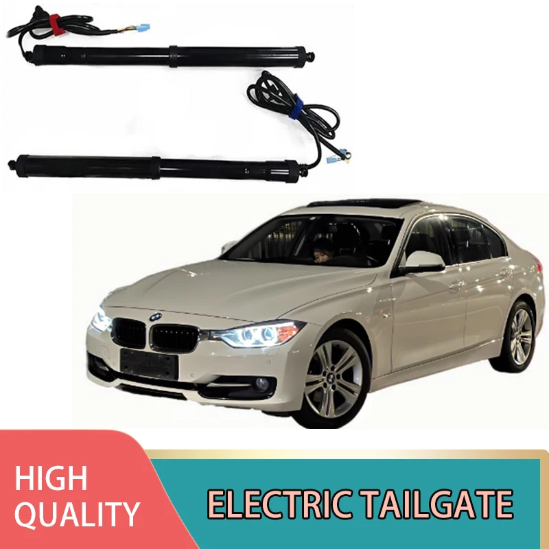 

Модификация электрической задней двери BMW F30 2013-2019, включая автоматический подъемник и комплект привода багажника.