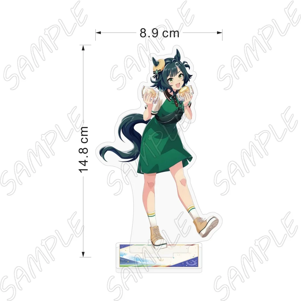Uma Musume Pretty Derby Acrylic Stand Figure 15cm Anime Admire Vega Hokko Tarumae Meisho Doto Cosplay Desktop Decor Keychain