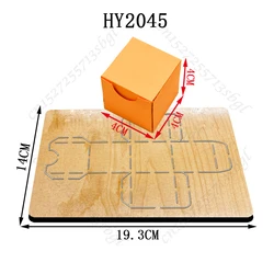 Square Box Cutting Dies Wooden Dies Suitable for Common Die Cutting Machines on the Market