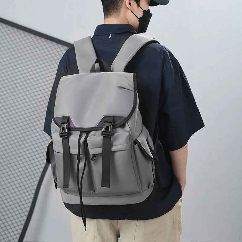 Europe and the United States new cool flip large capacity travel backpack outdoor leisure fashion computer backpack.