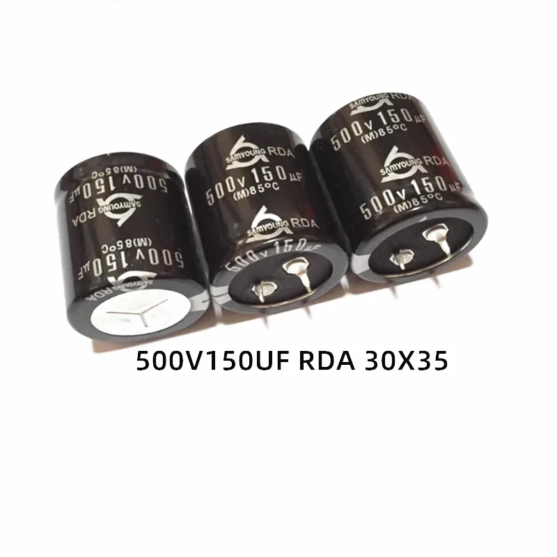 1PCS 500V 390UF 330UF 270UF 150UF 560UF 470UF 220UF 180UF 120UF 100UF Electrolytic Capacitor 30X60 35X50 35X60 25X35