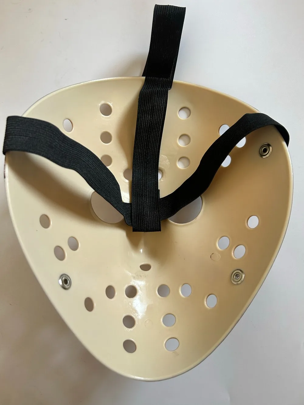 قناع الهوكي الصلب PVC قناع حفلة رعب للرجال والنساء زي مخيف تأثيري عيد الميلاد حفلة تنكرية المشرح القاتل زي الدعامة #5