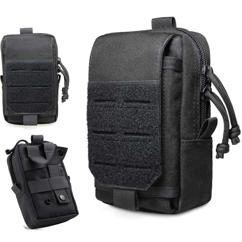 

Tactical Molle EDC Pouch Cellphone Pouch Holder Utility Waist Pack for iPhone 14 Pro Max/13 Pro Max/12 Pro Max/11 Pro Max/Xs Max