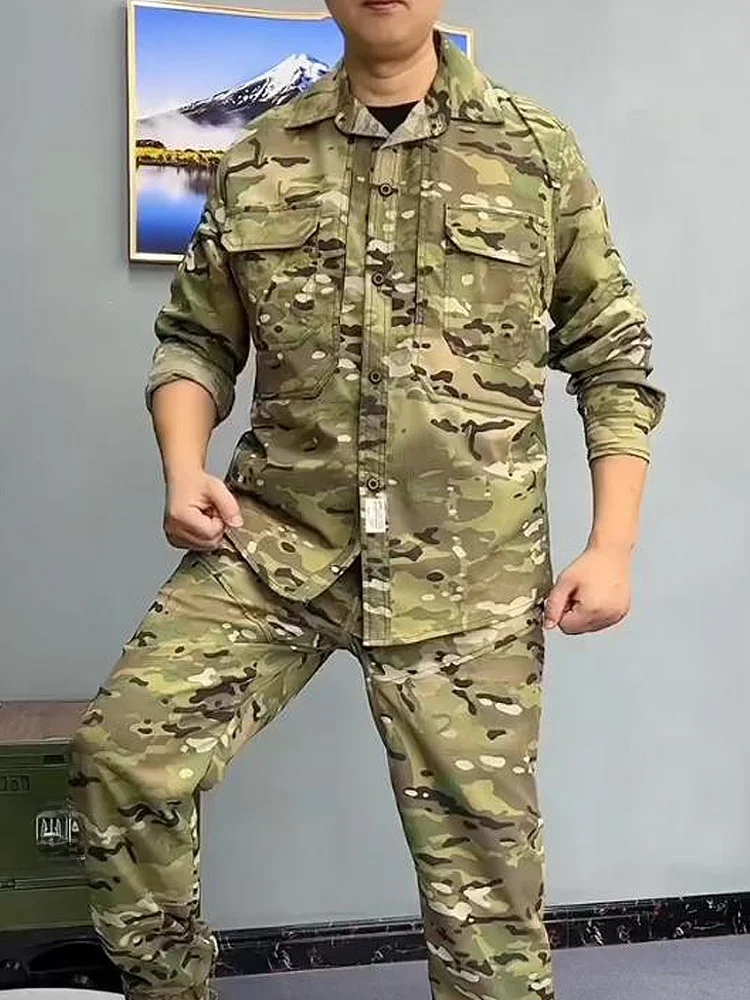new-sle-qui-dry-camouflage-workwear-orm-set-for-men-and-women-summer-tactical-military-suit-industrial-defense