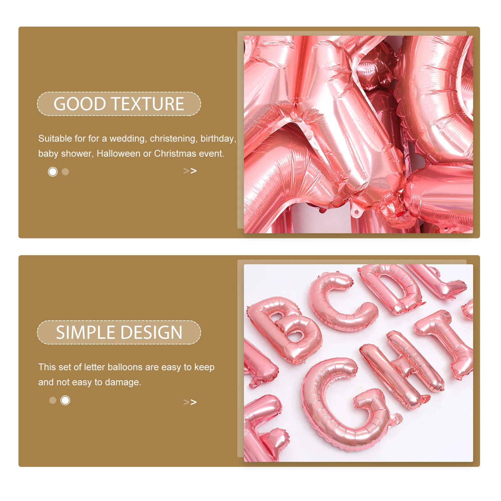 

16 Inch Aluminum Film Balloon Wedding Decor Alphabet Helium Balloons Decorate Large Letter for Birthday Party Child Letterss