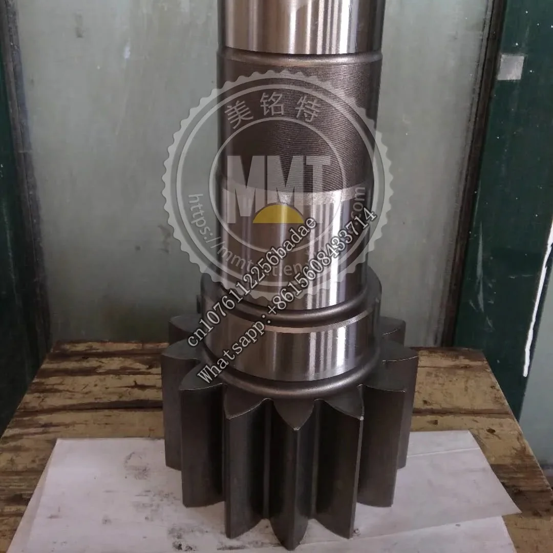 Pinion shaft 148-4636 1484636 excavator swing motor  pinion for 320D 323DL 320D2 320C 323D2L hydraulic 