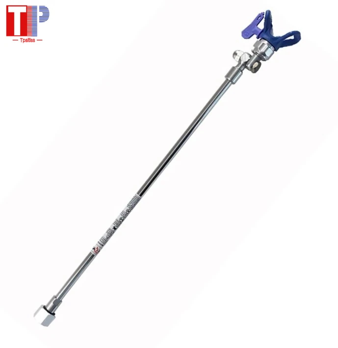 

Swivel Airless Paint Sprayer Gun Extension Pole 50CM 30CM 517 Tips and Tip Guard 7/8" Pole Head Angles for Paint Machine