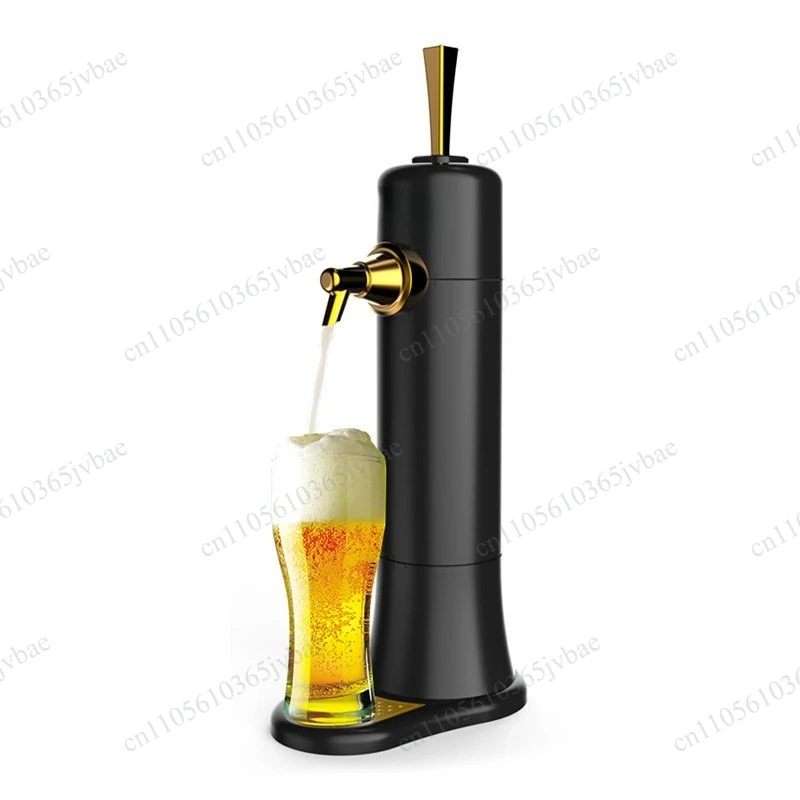 Desktop Beer Foamer Ultrasonic Vibration Foaming Machine Bottled Beer Foaming Appliance