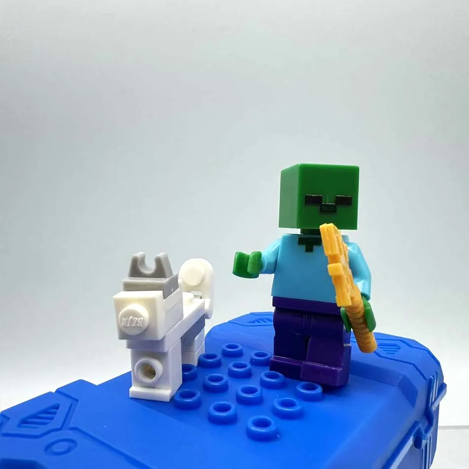 16pcs Anime My World Figure Blind Box Action Figurine Doll Kits Collection PVC Model Toys Wholesale children Birthday Gift