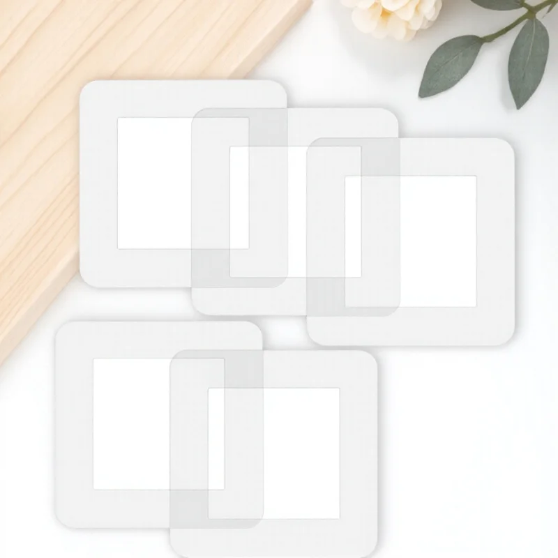 

5Pcs Light Switch Surround Decorative Outlet Covers Effective Protection for Various Switches and Sockets Light Cover Plate