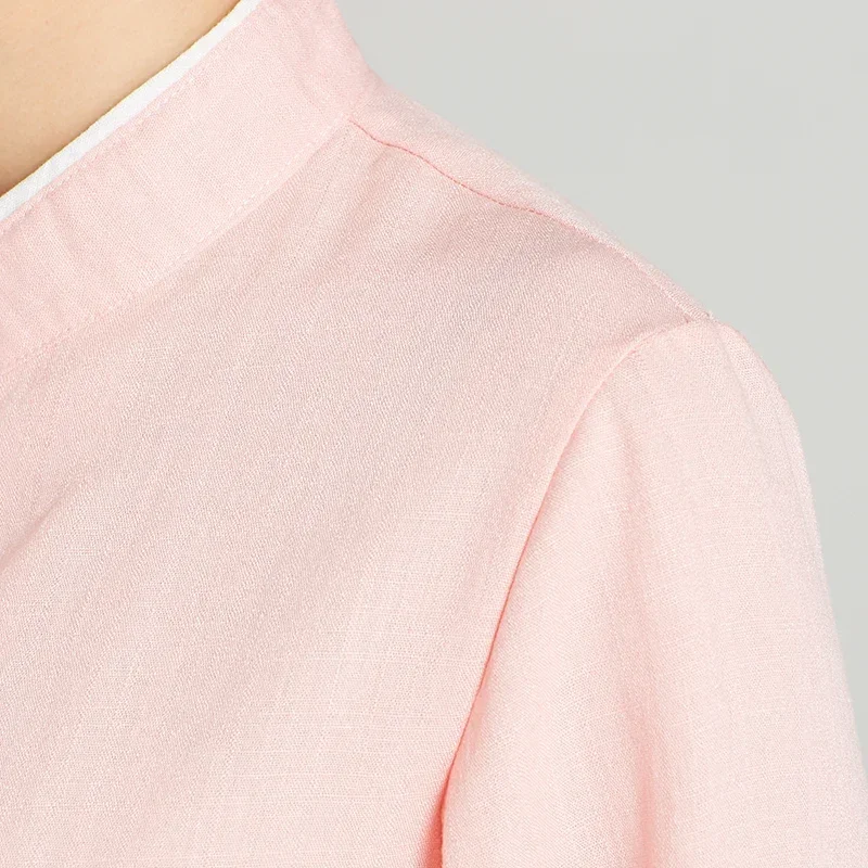 ملابس الووشو ملابس تاي تشي زي فنون الدفاع عن النفس فستان الكونغ فو بأكمام طويلة للنساء كون ماستر بلوزة طويلة متعدد الألوان 2023 جديد #4