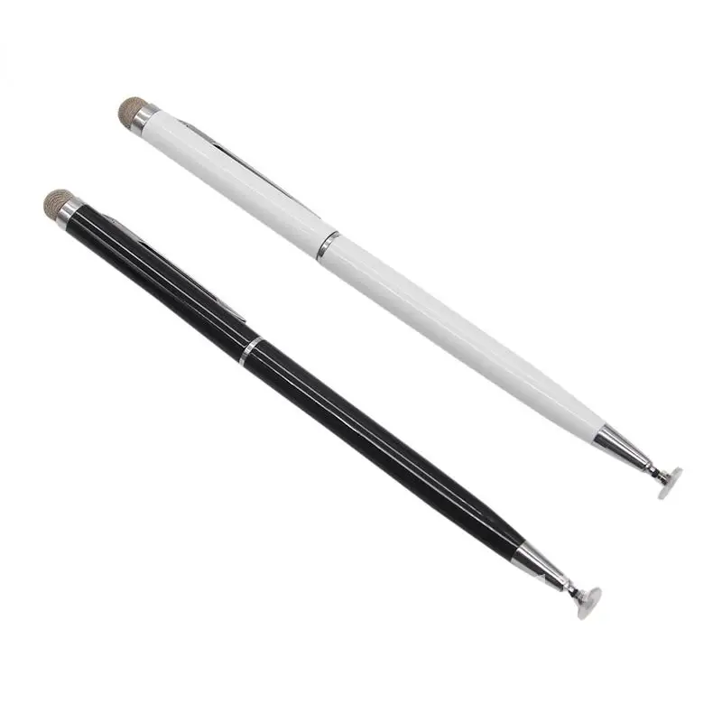 Capacitive Pen Stylus with Touch Screen Drawing Pen 2in1 for Tablet PC Smart Phone Conductive Touch Sucker Microfiber Touch Head