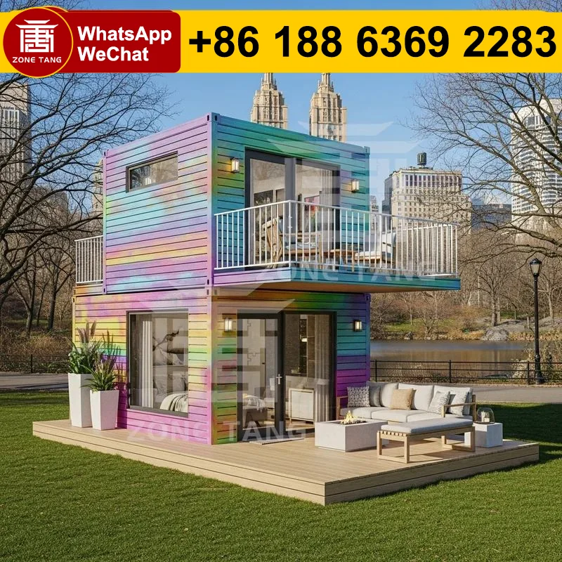 

Energy Efficient Prefab Home Manufacturers Repairable Dormitory Small House Durable Prefab Shipping Container Homes Detachable