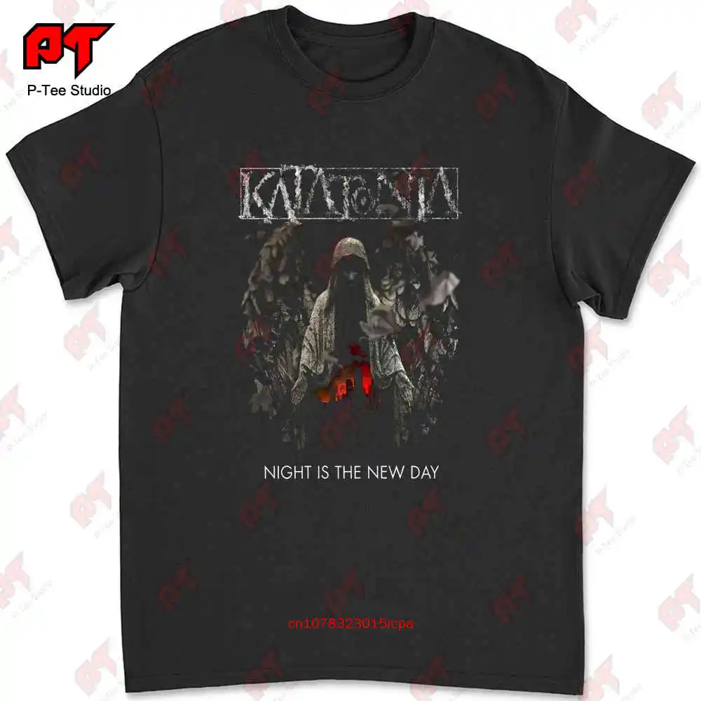 Katatonia Night Is The New Day Progressive Rock Opeth T-shirt WXGX