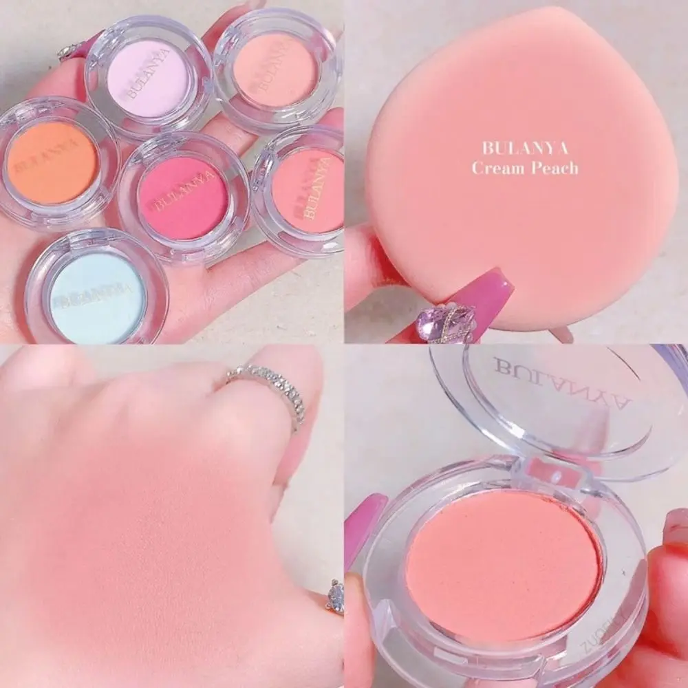 Blush doux pour le visage, cosmétiques pour les yeux, maquillage pour les joues, teinte rouge, crème de beauté multifonction pour filles