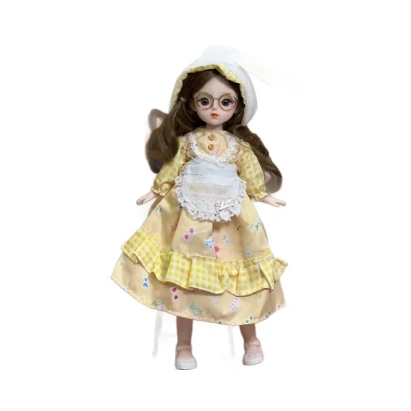 ตุ๊กตา Fun Toys คุณภาพสูง ขนาด 30 ซม. ตุ๊กตาเจ้าหญิงน้อย ของเล่นตุ๊กตาข้อต่อหลายจุด ตุ๊กตาเล่นบทบาทสมมติ ของขวัญวันเกิดสำหรับเด็ก ตุ๊กตา BJD