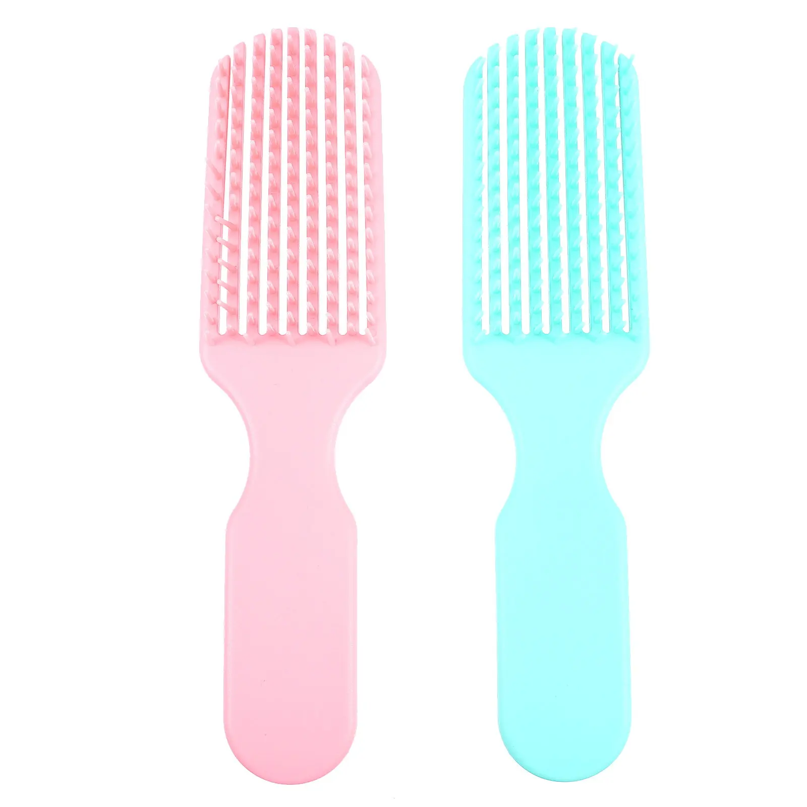 2Pcs Massage Comb Hairdressing Scalp Massage Detangle Brush Wet Dry Hair Care Tool for Women Men Curly Hair Salon Home Use