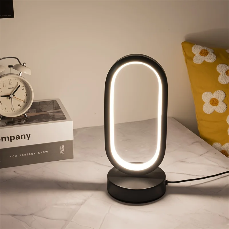 Led U-shaped Lamp Bedroom Bedside Decorative Lamp Family Living room Study LED Night Lighting