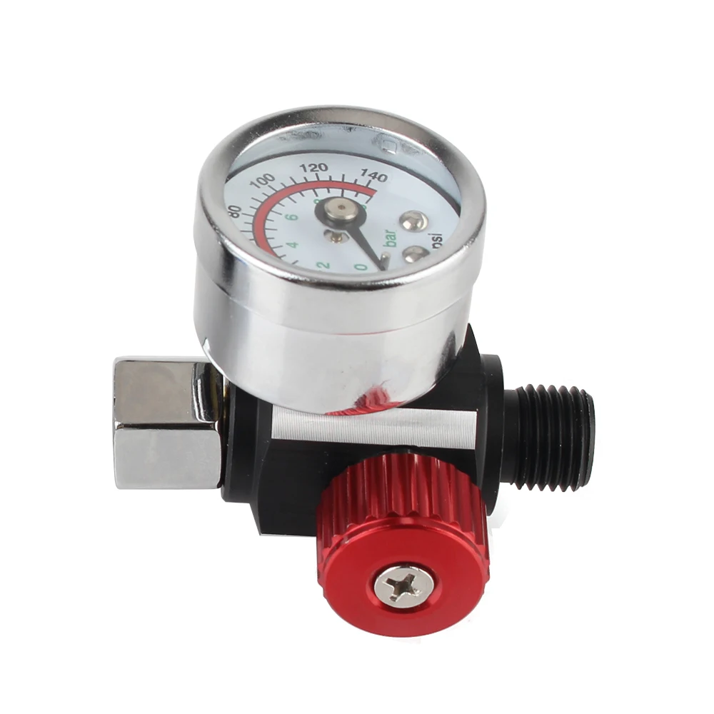 Spray Paint Guns Air Pressure Regulator Air Pressure Gauge For Spray Guns Spray Paint Guns Pressure Regulating