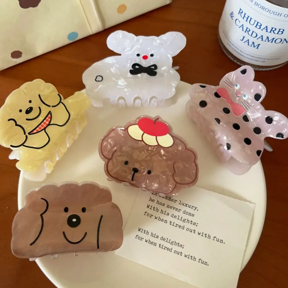 

Personalized Puppy Animal Dog Hair Claw Cartoon Kitten Cat Hair Clip Grab Clip Women Headwear Animal Shark Clip Female