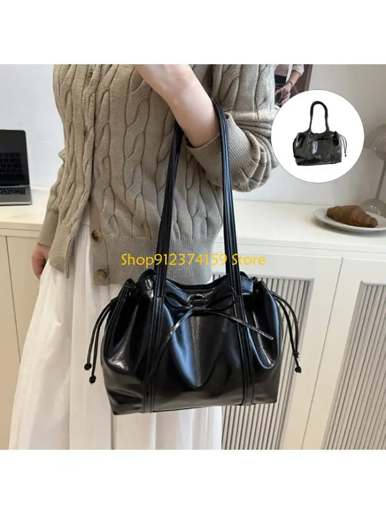 

G5AE Кошельки из искусственной кожи Сумка-тоут для женщин Сумка-бродяга с напуском Зима-осень Кошельки Сумка на плечо с верхней