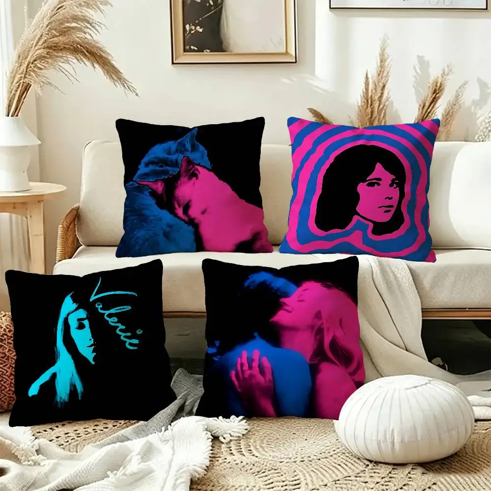 Album Cover Tv Girl Who Really Office Cushion Pillowcase Car Cushion Cover45X45CM Lumbar Pillowcase Sofa Pillowcover