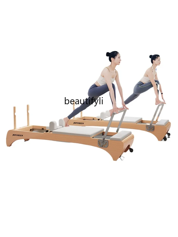 

Pilates Beech Core Bed Yoga Studio Commercial Five-Piece Set of Big Equipment for Free Tutorial