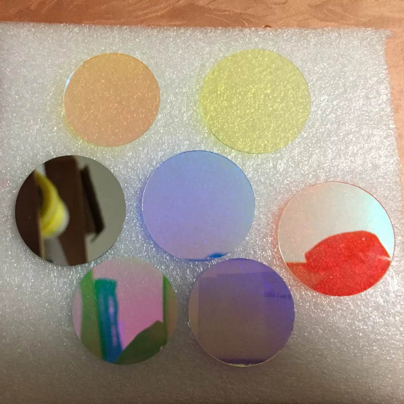 1PCS Available in Various Colors Stage Lighting Color Gel Gobo Logo Filter Lens 37.5mm Lenses DIY