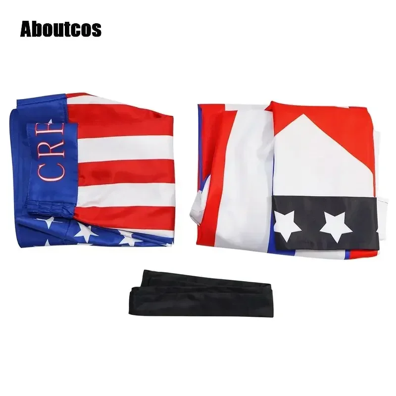 Aboutcos Adonis Creed تأثيري سراويل ملاكمة رداء الرجال زي فيلم العقيدة III لعب الأدوار فانتازيا هالوين كرنفال ملابس للحفلات