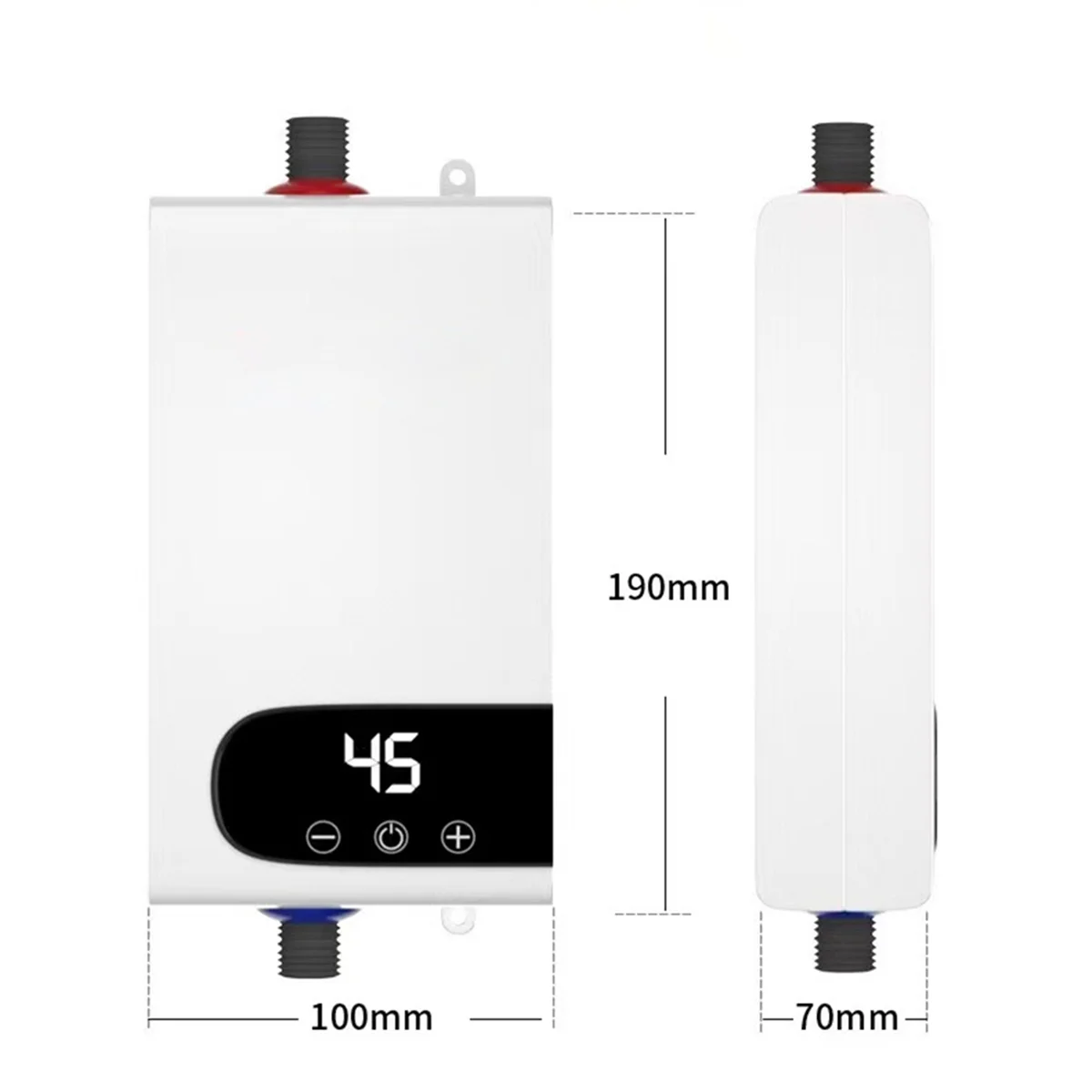 4500W Electric Water Heater - Fast Instant Heating Small Electric Water Heater Constant Temperature EU Plug-CKFAM