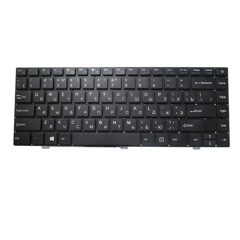 

Laptop Keyboard For DEXP For Navis P100 Russia RU Black New