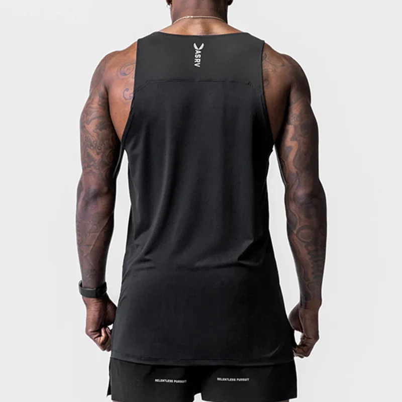 Men\'s Summer Gym Tank Top Man Bodybuilding Sleeveless Shirt Singlets Male Sports Quick Dry Clothing Fitness Workout Running Vest