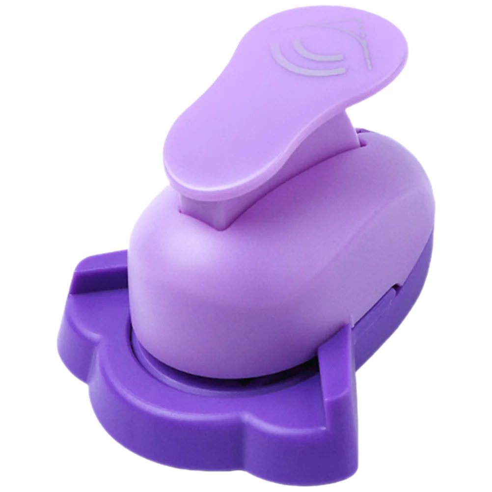 Perforatrice per carta compatta Perforatrice artigianale in materiale ABS cavo per progetti fai-da-te di album