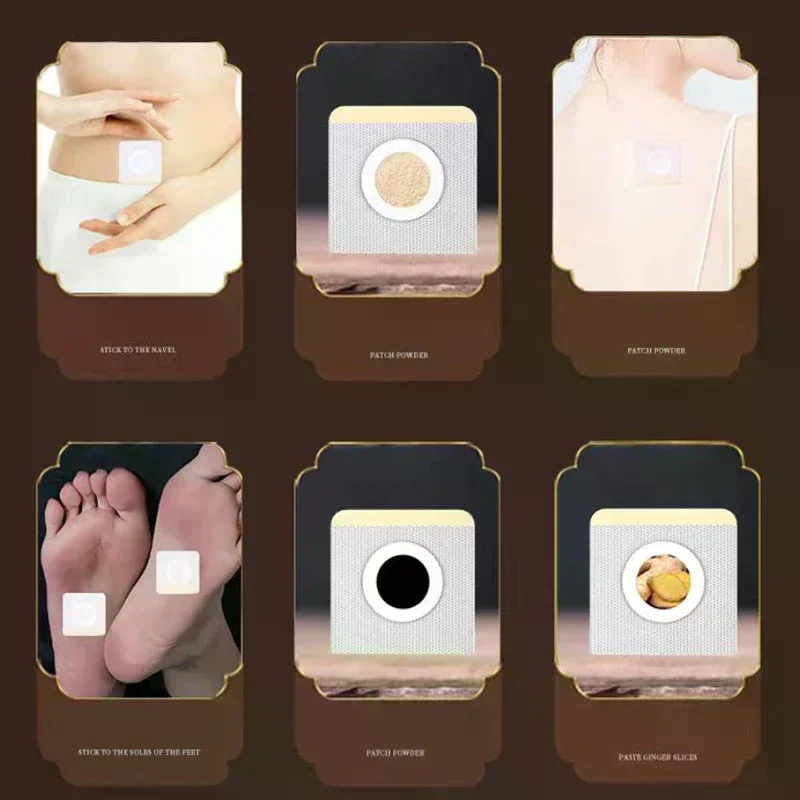 Replacement Disposable Castor Oil Pack Self-Adhesive Universal Adhesive Navel Stickers Seepage Resistant Belly Button Protectors