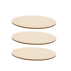 Diameter 15cm 20cm Natural Unfinished Round Wood Slices Circles Discs for DIY Craft kids Christmas Painting Toys Ornament Decors