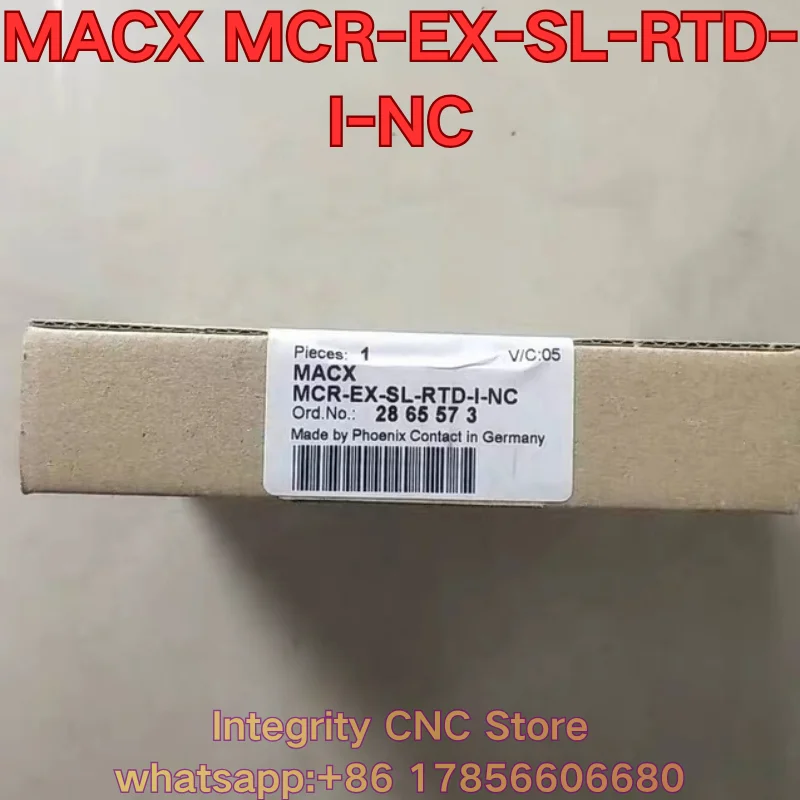 

New MACX MCR-EX-SL-RTD-I-NC PLC module 2865573
